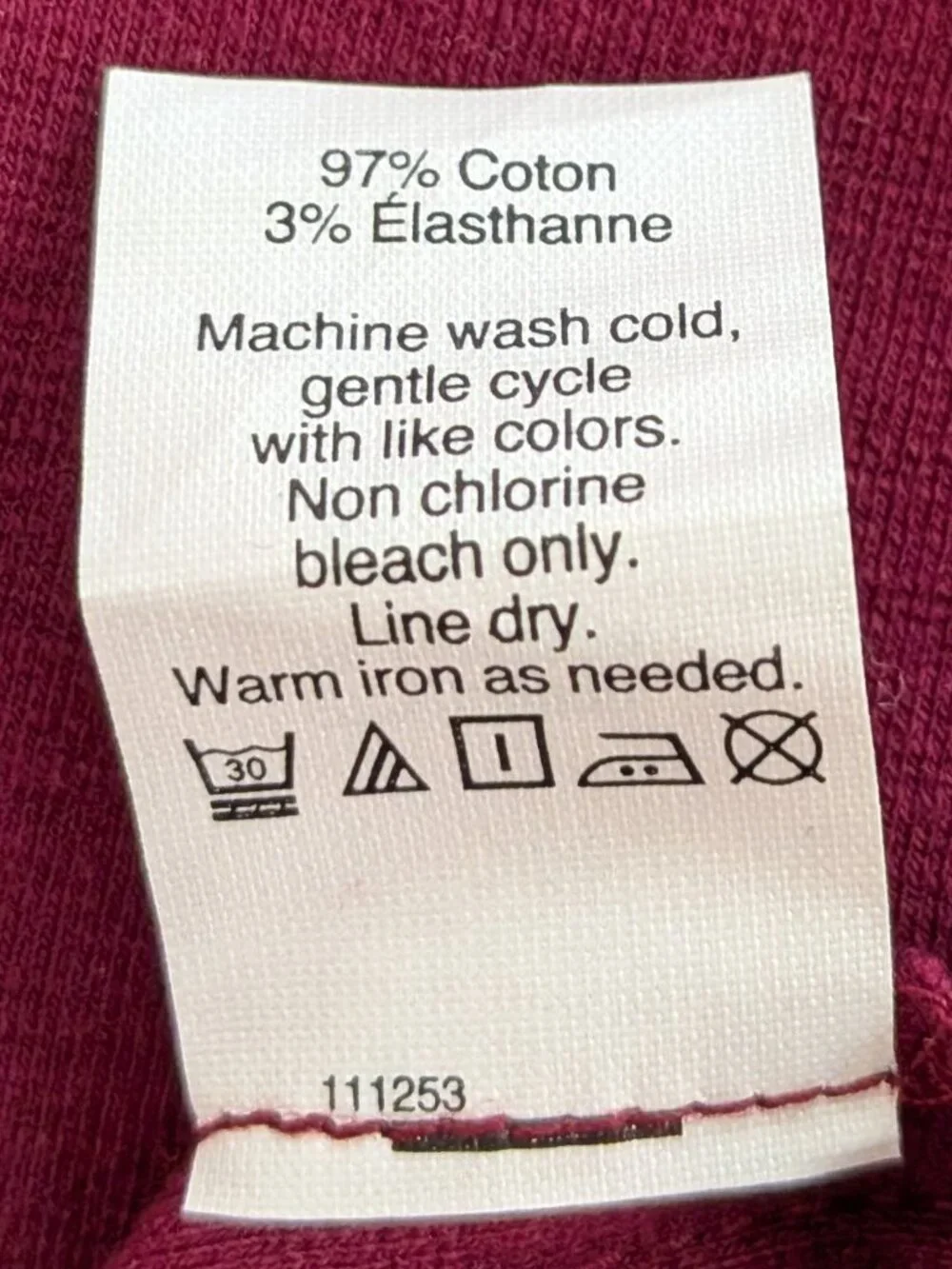 J. Crew Burgundy A Line Dress - Size XS
